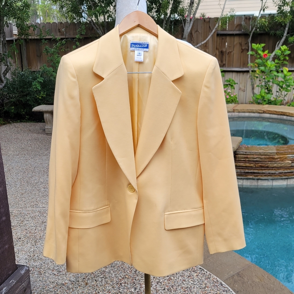 Pendleton wool blazer 12 I issue